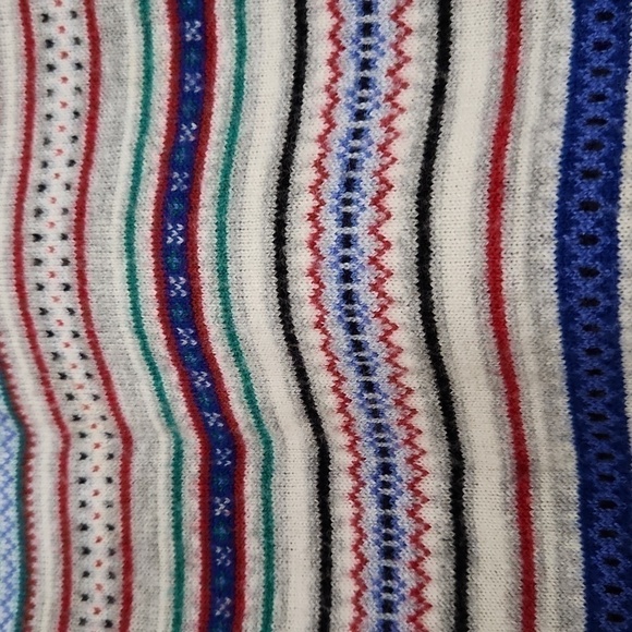 Lambs wool Blend Talbots Sweater Cardigan Collegiate Large Medium Modest - Picture 10 of 11